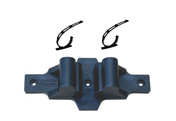 QUICK FIST Rubber Clamp - Holds Tools & Equipment From 1.75" To 2.5" Diameter, 50 Lbs Capacity