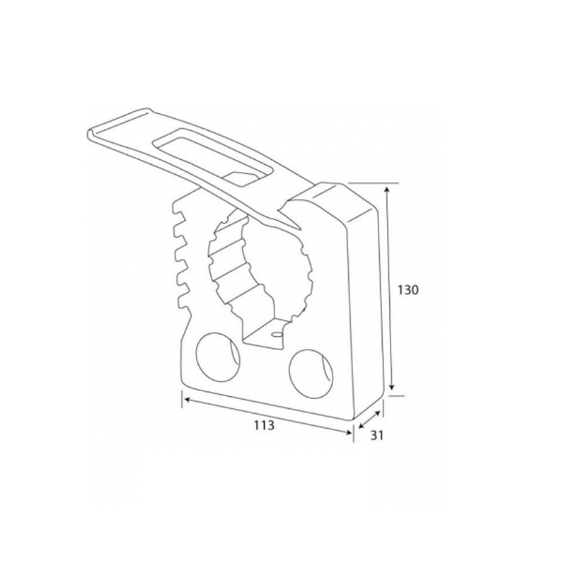 3inch Quick Fist® Clamp Specs