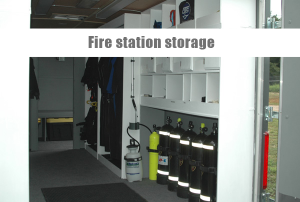 Fire station storage 3