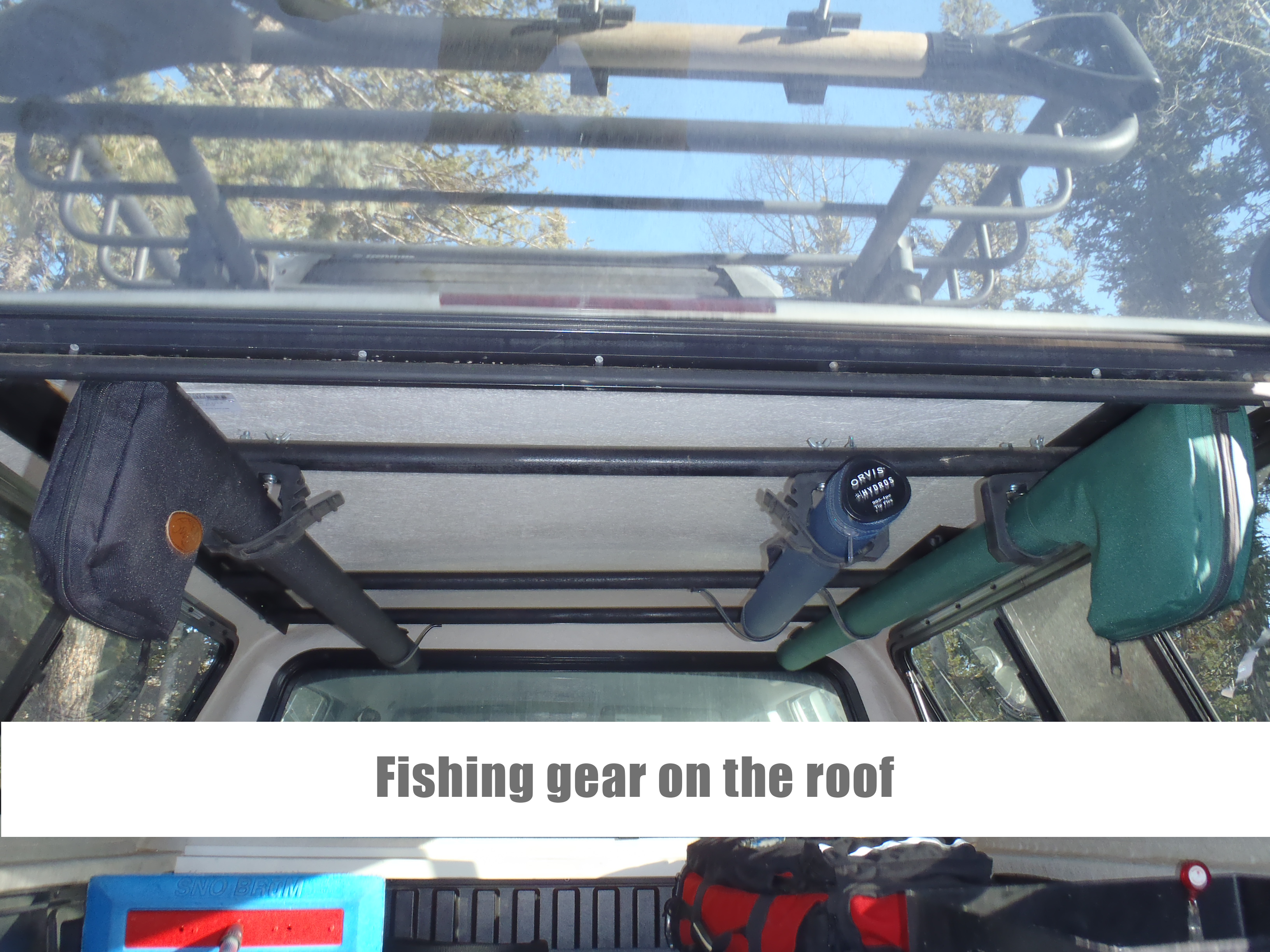 Fishing Gear on Roof
