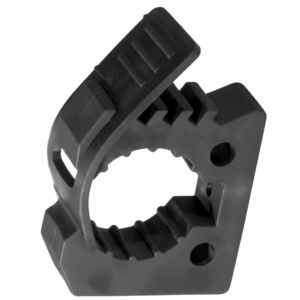 Black rubber clamp